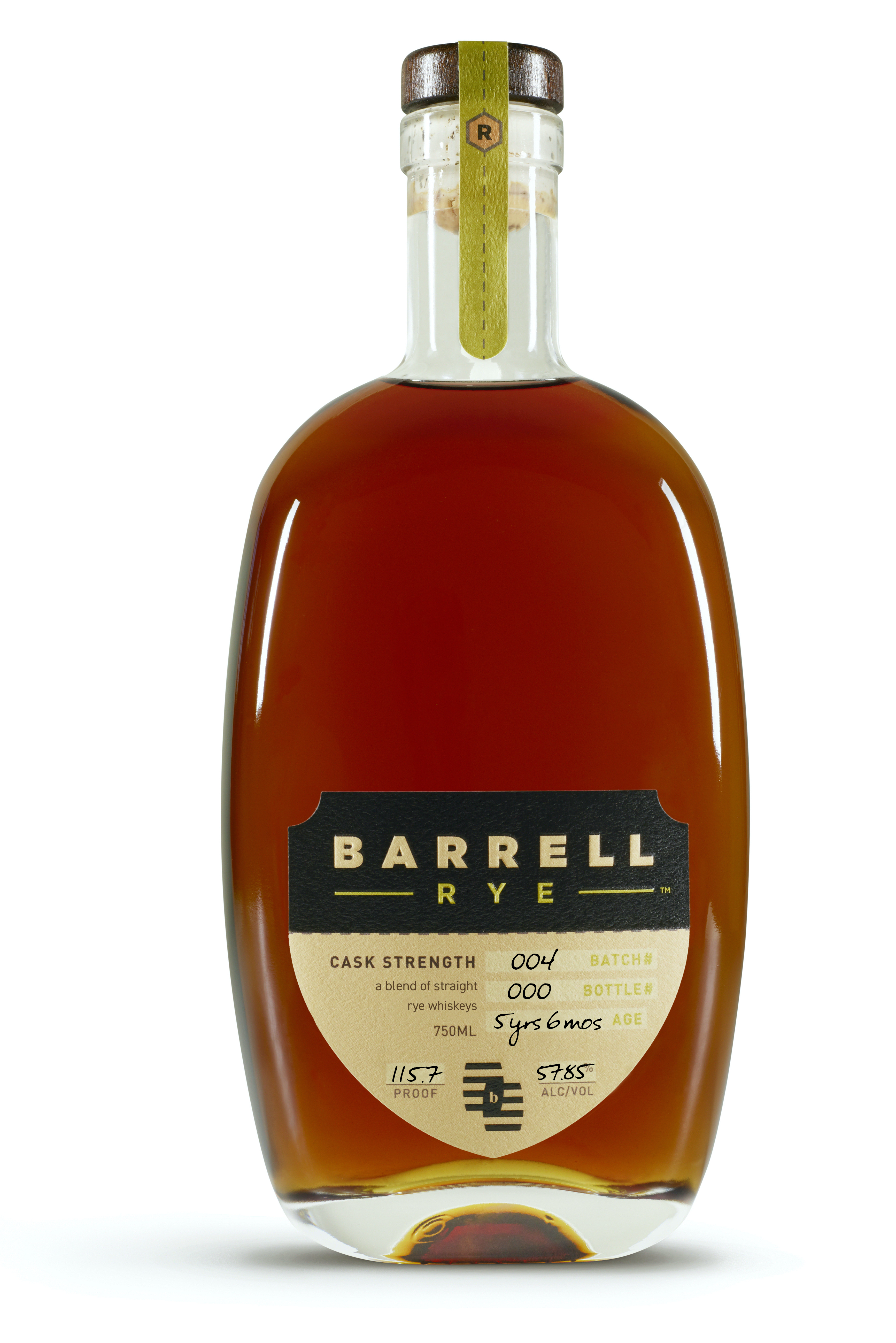 Barrell Rye Whiskey Batch 004