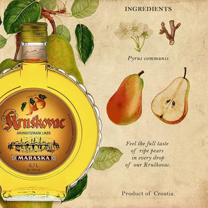 Maraska Kruskovac Pear Liqueur 70cl 25%