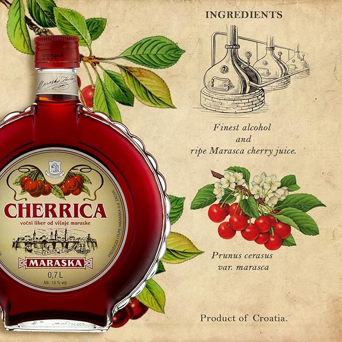 Maraska Cherrica Cherry Liqueur 70cl 18%