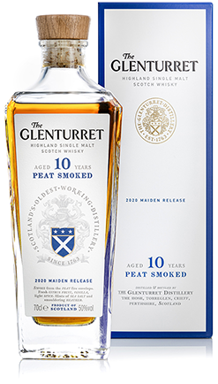 The Glenturret 10 Year Old Peat Smoked, 2020 Maiden Release